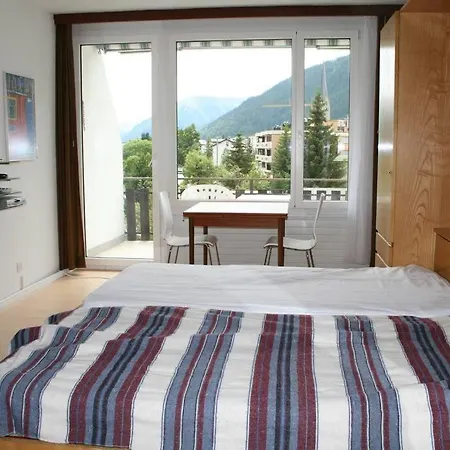 Apartment Microappartment With Bath And Cozy Balcony Davos