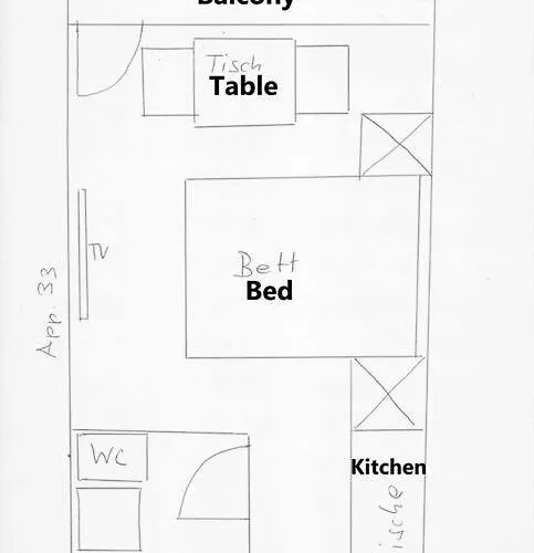 Apartment Microappartment With Bath And Cozy Balcony Davos